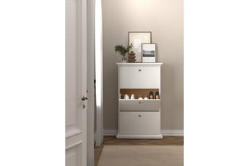 Shoiba Skoskap 78 cm - Hvit - Oppbevaring - Skap - Oppbevaringsskap