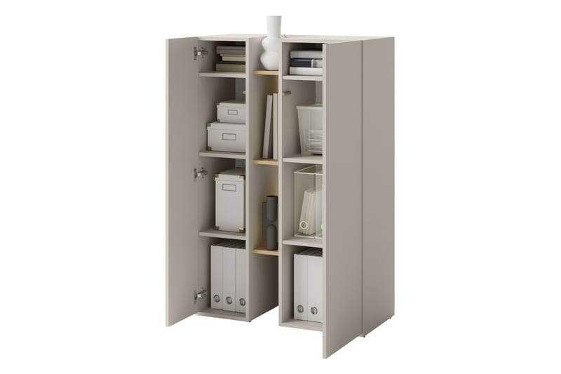 Sigma Highboard - Hvit - Oppbevaring - Skap - Oppbevaringsskap
