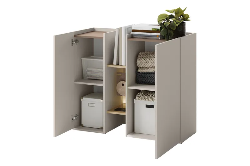 Sigma Highboard - Svart - Oppbevaring - Skap - Oppbevaringsskap