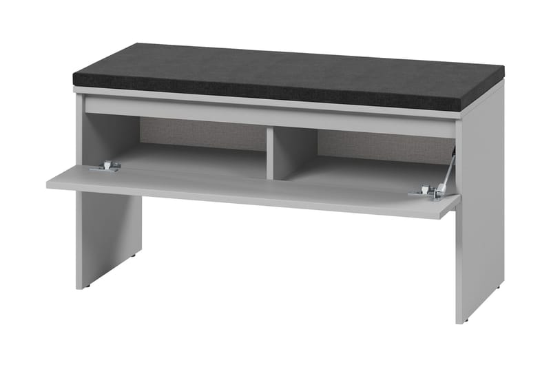 Simply Skoskap 92x40 cm - Grå - Oppbevaring - Skap - Oppbevaringsskap