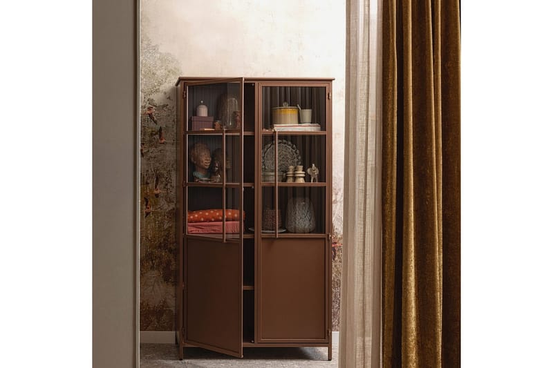 Skap Exhibit - Tan - Oppbevaring - Skap - Oppbevaringsskap