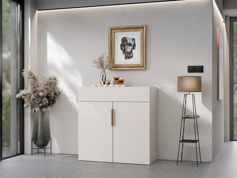 skap Kommode 2D1S KERKIN beige - Oppbevaring - Skap - Oppbevaringsskap