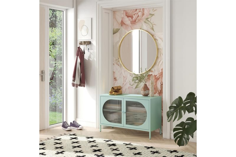 Skap Luna 100x40x64 cm, Himmelblå - 100x40x64 cm, Himmelblå - Oppbevaring - Skap - Oppbevaringsskap - Sikkerhetsskap - Medisinskap
