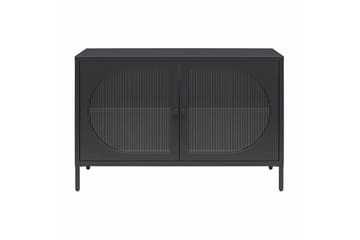 Skap Luna 100x40x64 cm, Svart - 100x40x64 cm, Svart - Oppbevaring - Skap - Oppbevaringsskap - Sikkerhetsskap - Medisinskap