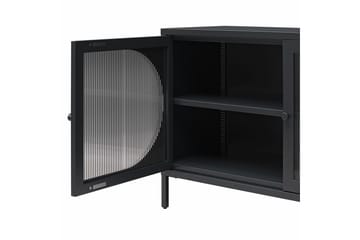Skap Luna 100x40x64 cm, Svart - 100x40x64 cm, Svart - Oppbevaring - Skap - Oppbevaringsskap - Sikkerhetsskap - Medisinskap