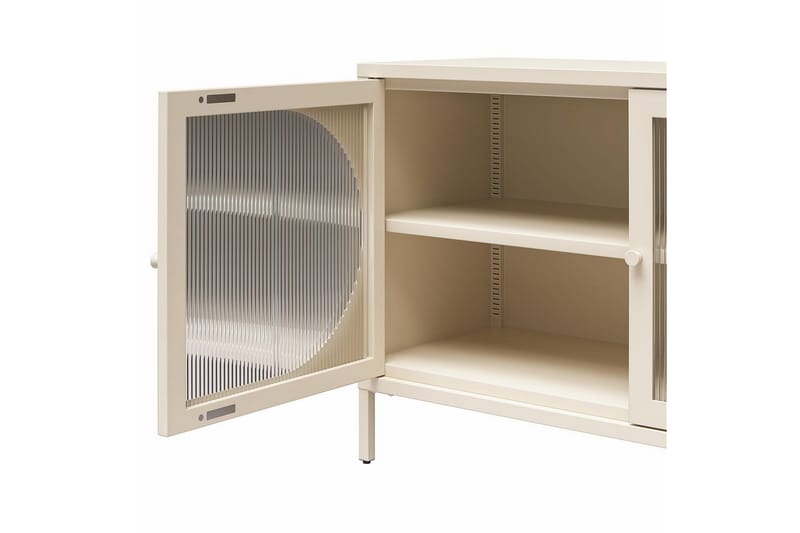 Skap Luna 100x40x64 cm, Pergament - 100x40x64 cm, Pergament - Oppbevaring - Skap - Oppbevaringsskap - Sikkerhetsskap - Medisinskap