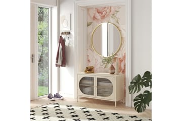Skap Luna 100x40x64 cm, Pergament - 100x40x64 cm, Pergament - Oppbevaring - Skap - Oppbevaringsskap - Sikkerhetsskap - Medisinskap