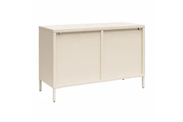 Skap Luna 100x40x64 cm, Pergament - 100x40x64 cm, Pergament - Oppbevaring - Skap - Vitrineskap