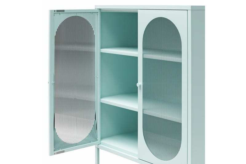 Skap Luna 80x40x102 cm, Himmelblå - 80x40x102 cm, Himmelblå - Oppbevaring - Skap - Oppbevaringsskap - Sikkerhetsskap - Medisinskap