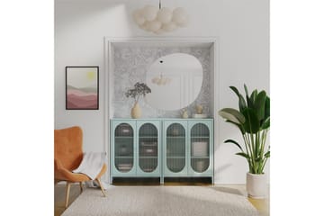 Skap Luna 80x40x102 cm, Himmelblå - 80x40x102 cm, Himmelblå - Oppbevaring - Skap - Oppbevaringsskap - Sikkerhetsskap - Medisinskap