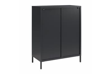 Skap Luna 80x40x102 cm, Svart - 80x40x102 cm, Svart - Oppbevaring - Skap - Oppbevaringsskap - Sikkerhetsskap - Medisinskap