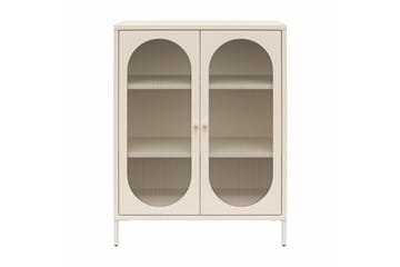 Skap Luna 80x40x102 cm, Pergament - 80x40x102 cm, Pergament - Oppbevaring - Skap - Oppbevaringsskap - Sikkerhetsskap - Medisinskap