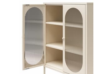 Skap Luna 80x40x102 cm, Pergament - 80x40x102 cm, Pergament - Oppbevaring - Skap - Oppbevaringsskap - Sikkerhetsskap - Medisinskap
