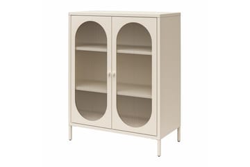 Skap Luna 80x40x102 cm, Pergament - 80x40x102 cm, Pergament - Oppbevaring - Skap - Oppbevaringsskap - Sikkerhetsskap - Medisinskap