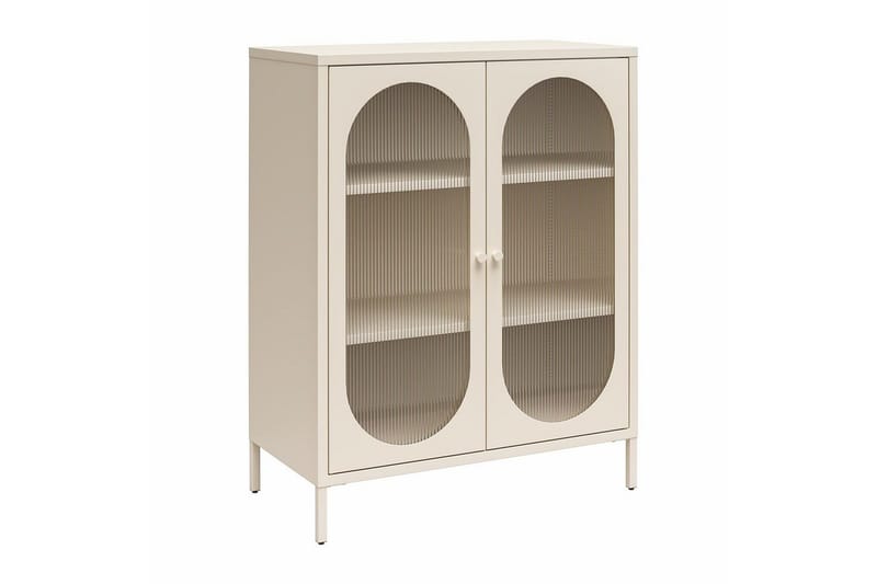 Skap Luna 80x40x102 cm, Pergament, 80x40x102 cm, Pergament