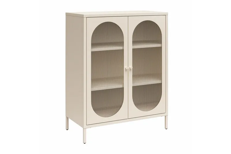 Skap Luna 80x40x102 cm, Pergament, 80x40x102 cm, Pergament