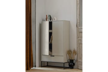 Skap Silas 2-Dører - Beige - Oppbevaring - Skap - Oppbevaringsskap