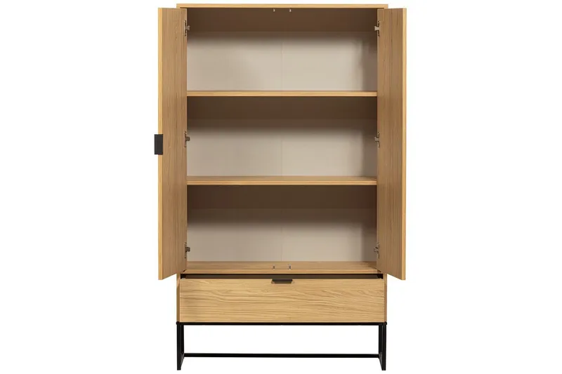 Skap Silas 2-Dører - Eik, Eik - Oppbevaring - Skap - Oppbevaringsskap