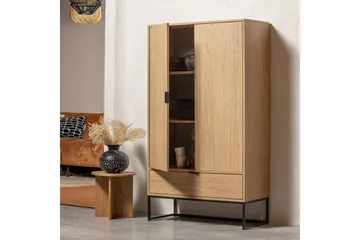 Skap Silas 2-Dører - Eik, Eik - Oppbevaring - Skap - Oppbevaringsskap