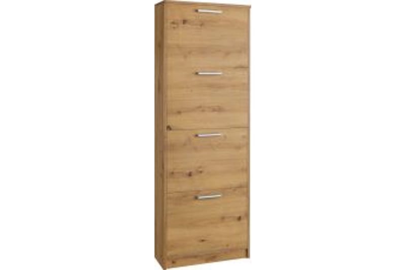 Skoplagring Bill 55x21x157 cm, Natur - 55x21x157 cm, Natur - Oppbevaring - Skap - Oppbevaringsskap