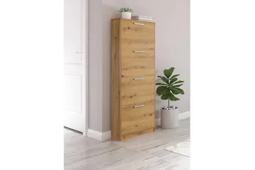 Skoplagring Bill 55x21x157 cm, Natur - 55x21x157 cm, Natur - Oppbevaring - Skap - Oppbevaringsskap