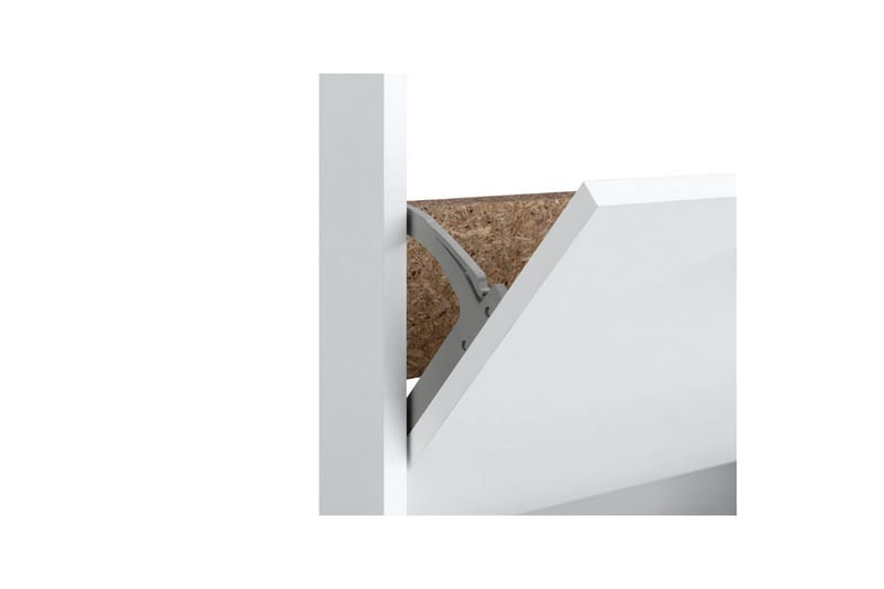 Skoplagring Bill 75x21x83 cm, Hvit - 75x21x83 cm, Hvit - Oppbevaring - Skap - Oppbevaringsskap