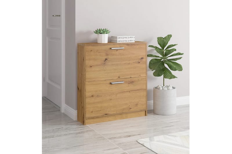 Skoplagring Bill 75x21x83 cm, Natur - 75x21x83 cm, Natur - Oppbevaring - Skap - Oppbevaringsskap