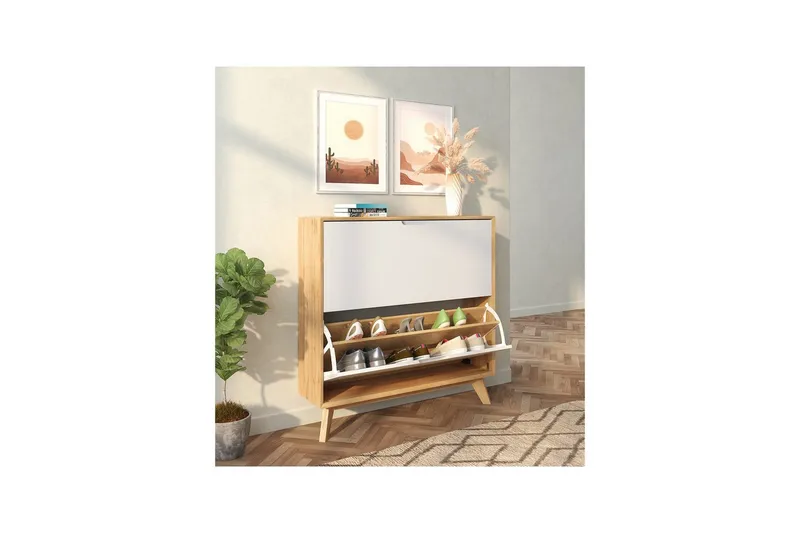 Skoplagring Ezra 2 klaffer - Oppbevaring - Skap - Oppbevaringsskap