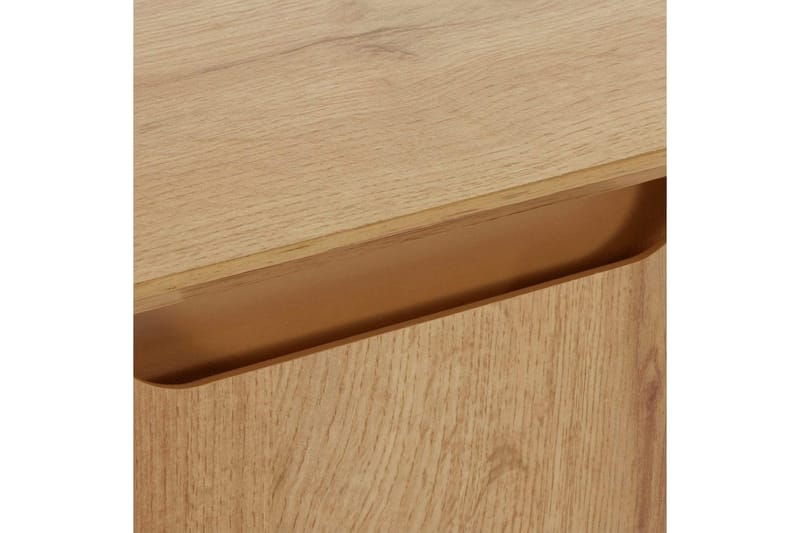 Skoplagring Ezra 3 klaffer 89x24x125 cm, Wotan eik - 89x24x125 cm, Wotan eik - Oppbevaring - Skap - Oppbevaringsskap