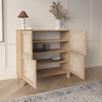 Skoskap Hanah Home Dune (90 x 85,2 x 35 cm) Eik - Eik - Oppbevaring - Skap - Oppbevaringsskap