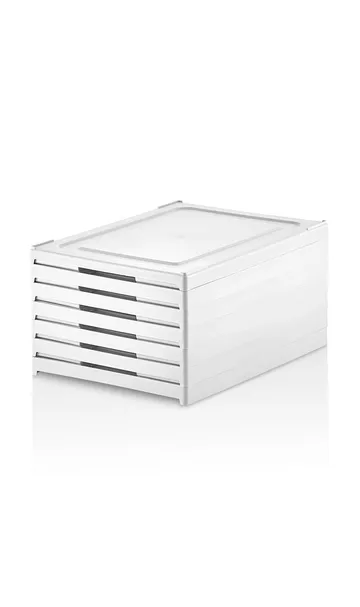 Skoskap Hanah Home Lavine 105 (25,5 x 105 x 34,5 cm) Hvit - Oppbevaring - Skap - Oppbevaringsskap