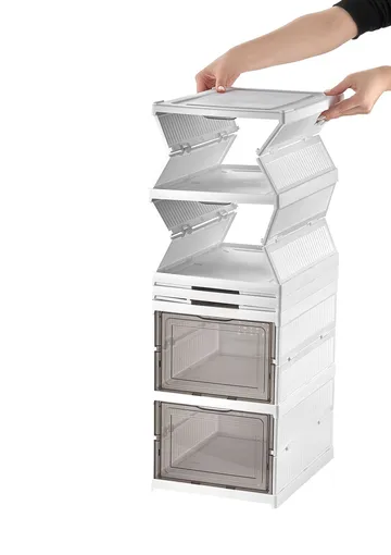 Skoskap Hanah Home Lavine 105 (25,5 x 105 x 34,5 cm) Hvit - Oppbevaring - Skap - Oppbevaringsskap