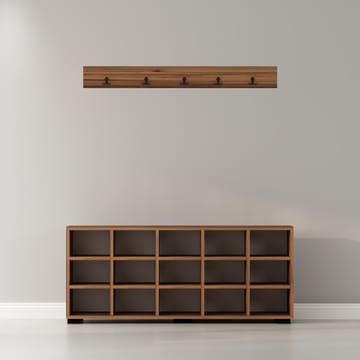 Skoskap Homitis Talu (120 x 51,6 x 29,6 cm) Valnøtt - Oppbevaring - Skap - Oppbevaringsskap