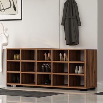 Skoskap Homitis Talu (120 x 51,6 x 29,6 cm) Valnøtt - Oppbevaring - Skap - Oppbevaringsskap
