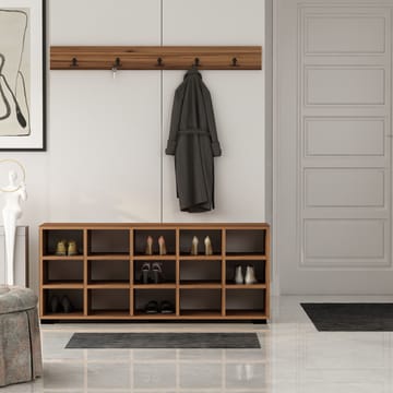 Skoskap Homitis Talu (120 x 51,6 x 29,6 cm) Valnøtt - Oppbevaring - Skap - Oppbevaringsskap