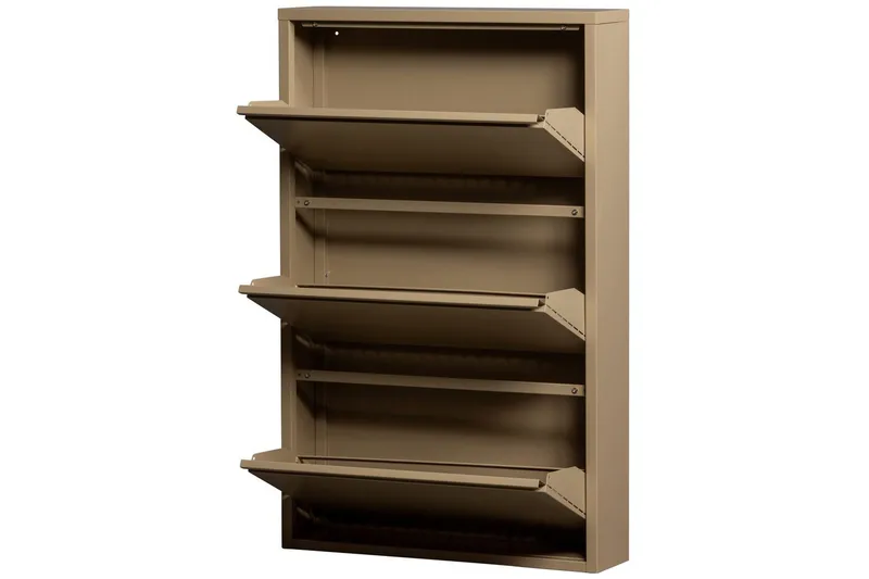 Skoskap Sabine - Sand - Oppbevaring - Skap - Oppbevaringsskap