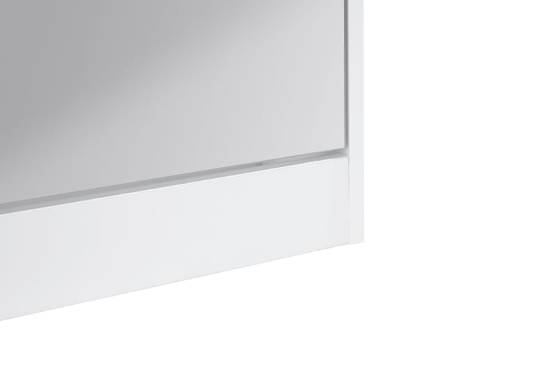 Skoskap Striberg 63 cm LED-belysning - Hvit - Skoskap - Entreoppbevaring - Oppbevaringsskap
