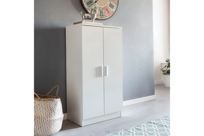 Skoskap Wohnling Foliert sponplate 7 rom Gangmøbler - Oppbevaring - Skap - Oppbevaringsskap