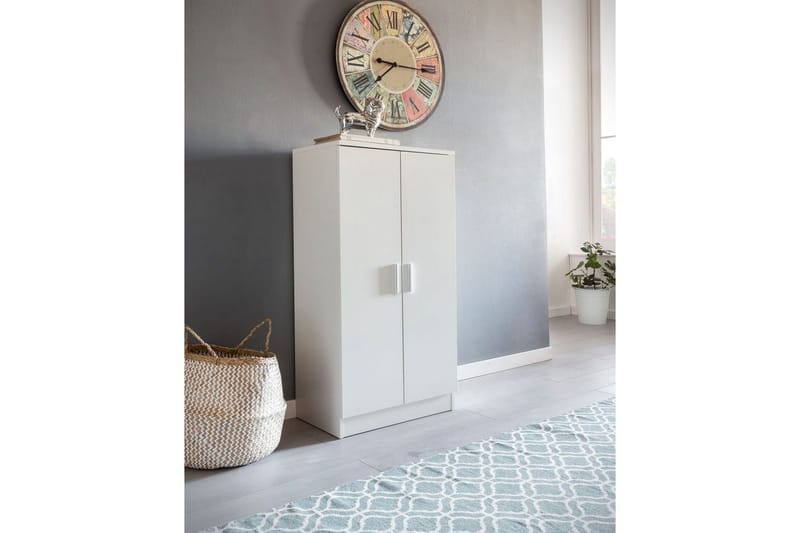 Skoskap Wohnling Foliert sponplate 7 rom Gangmøbler - Oppbevaring - Skap - Oppbevaringsskap