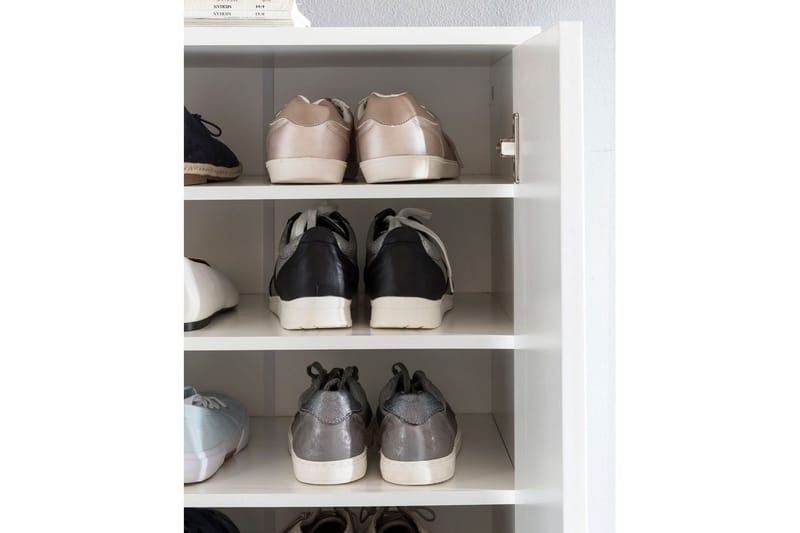 Skoskap Wohnling Foliert sponplate 7 rom Gangmøbler - Oppbevaring - Skap - Oppbevaringsskap