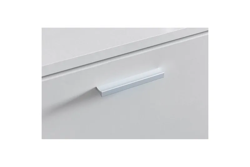 Skoskap Wohnling SPLIT med uttrekkbare rom, foliert sponplate Hvit - Hvit - Oppbevaring - Skap - Oppbevaringsskap