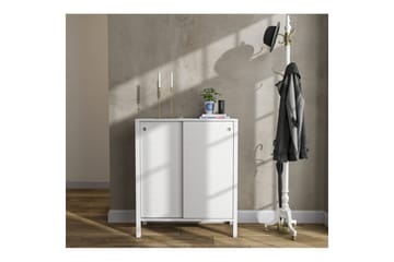 Sovran Skoskap 92 cm - Natur/Hvit - Oppbevaring - Skap - Oppbevaringsskap