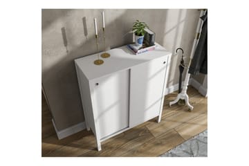 Sovran Skoskap 92 cm - Natur/Hvit - Oppbevaring - Skap - Oppbevaringsskap