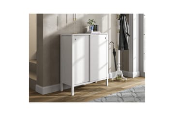 Sovran Skoskap 92 cm - Natur/Hvit - Oppbevaring - Skap - Oppbevaringsskap