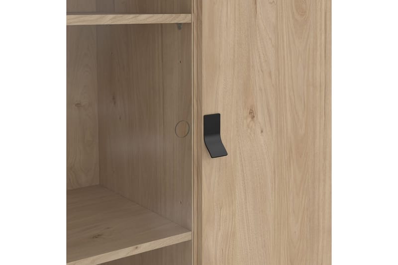 Tadami Vitrineskap 102x162 cm - Natur - Oppbevaring - Skap - Vitrineskap