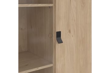 Tadami Vitrineskap 102x162 cm - Natur - Oppbevaring - Skap - Vitrineskap
