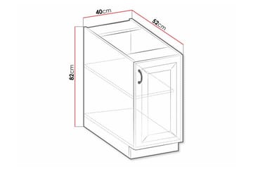 Templemore Kjøkkenskap 40 cm - Oppbevaring - Skap - Oppbevaringsskap