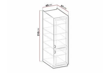 Templemore Kjøkkenskap 60 cm - Oppbevaring - Skap - Oppbevaringsskap