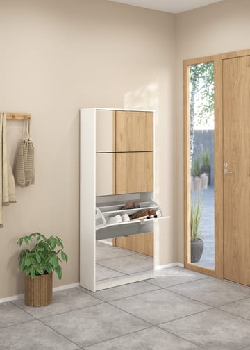 Tenor Skoskap 4 rom 70x24x162 cm - Oppbevaring - Skap - Oppbevaringsskap