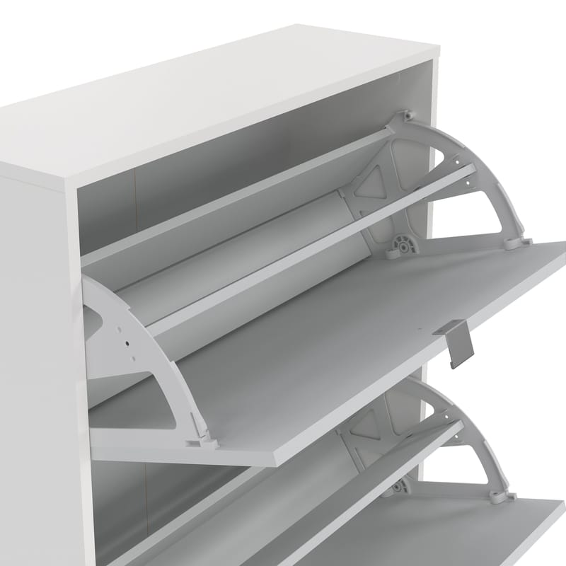 Tenor Skoskap 4 rom 70x24x162 cm - Oppbevaring - Skap - Oppbevaringsskap